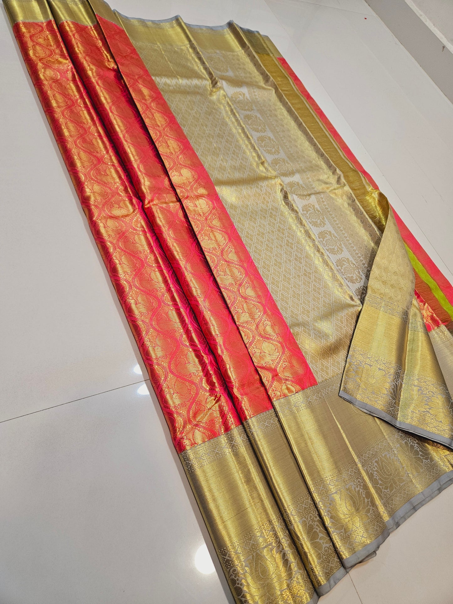 Exclusive Korvai Tissue Silk Sarees 349