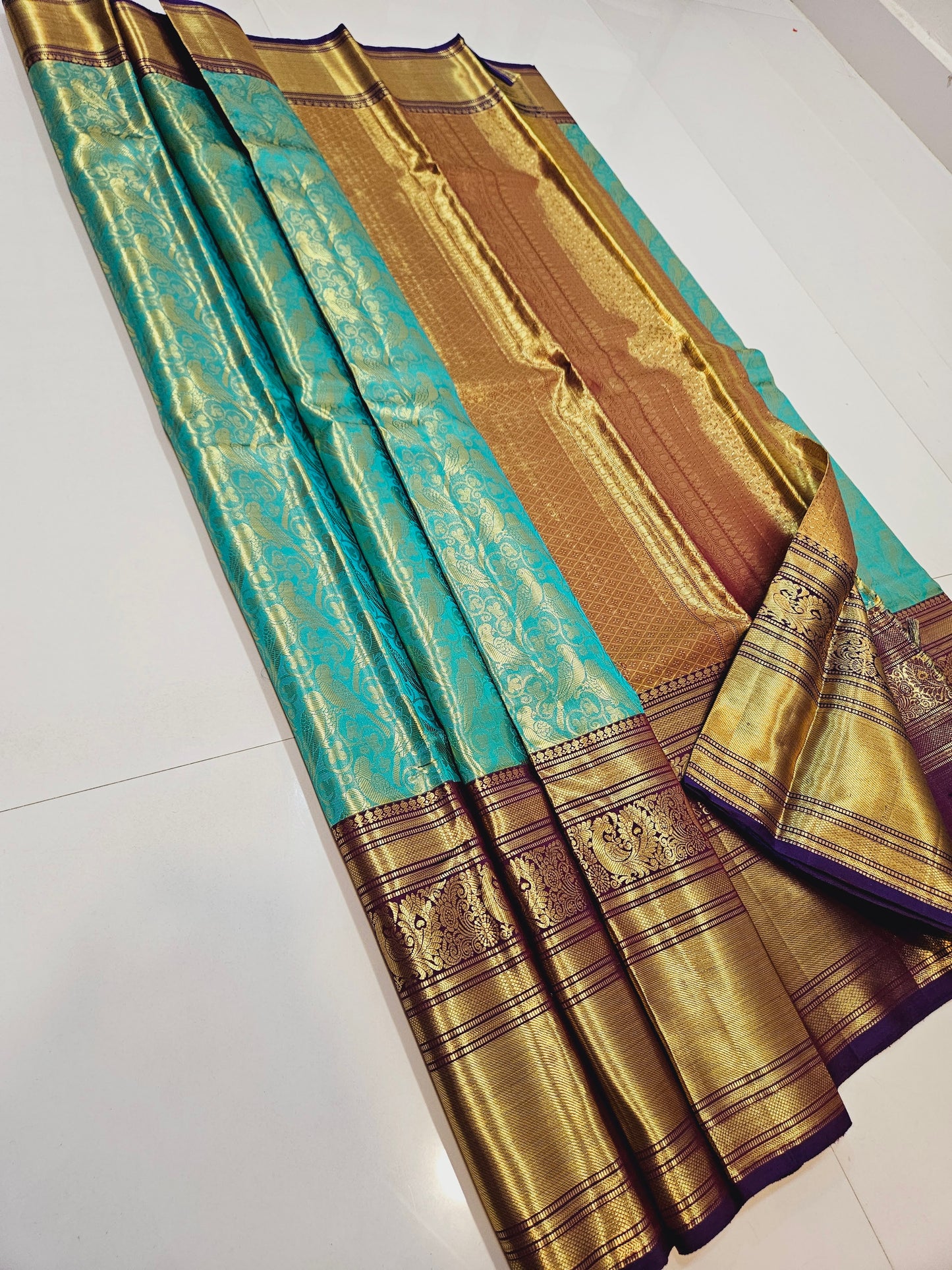 Exclusive Korvai Tissue Silk Sarees 348