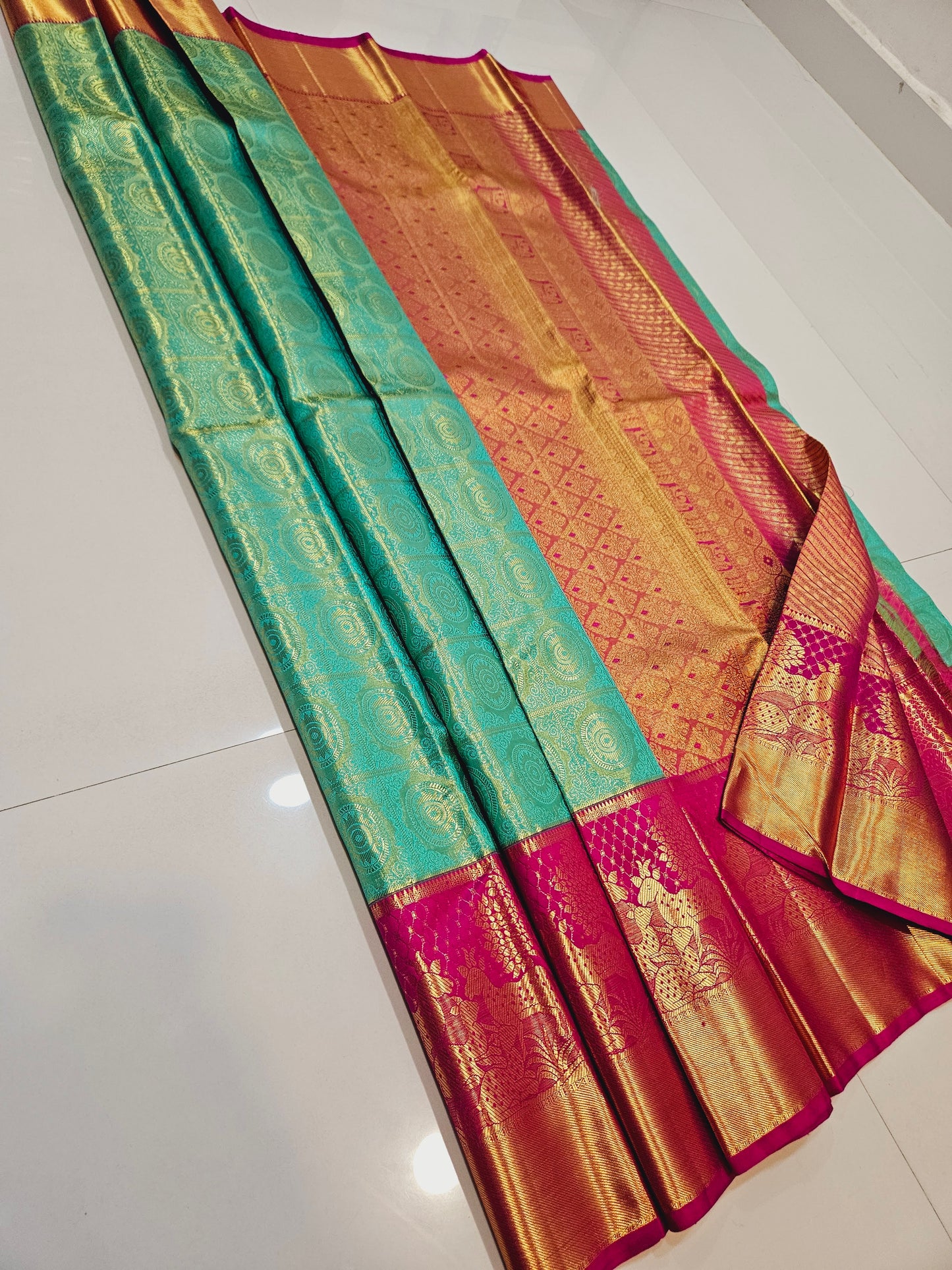 Exclusive Korvai Tissue Silk Sarees 341