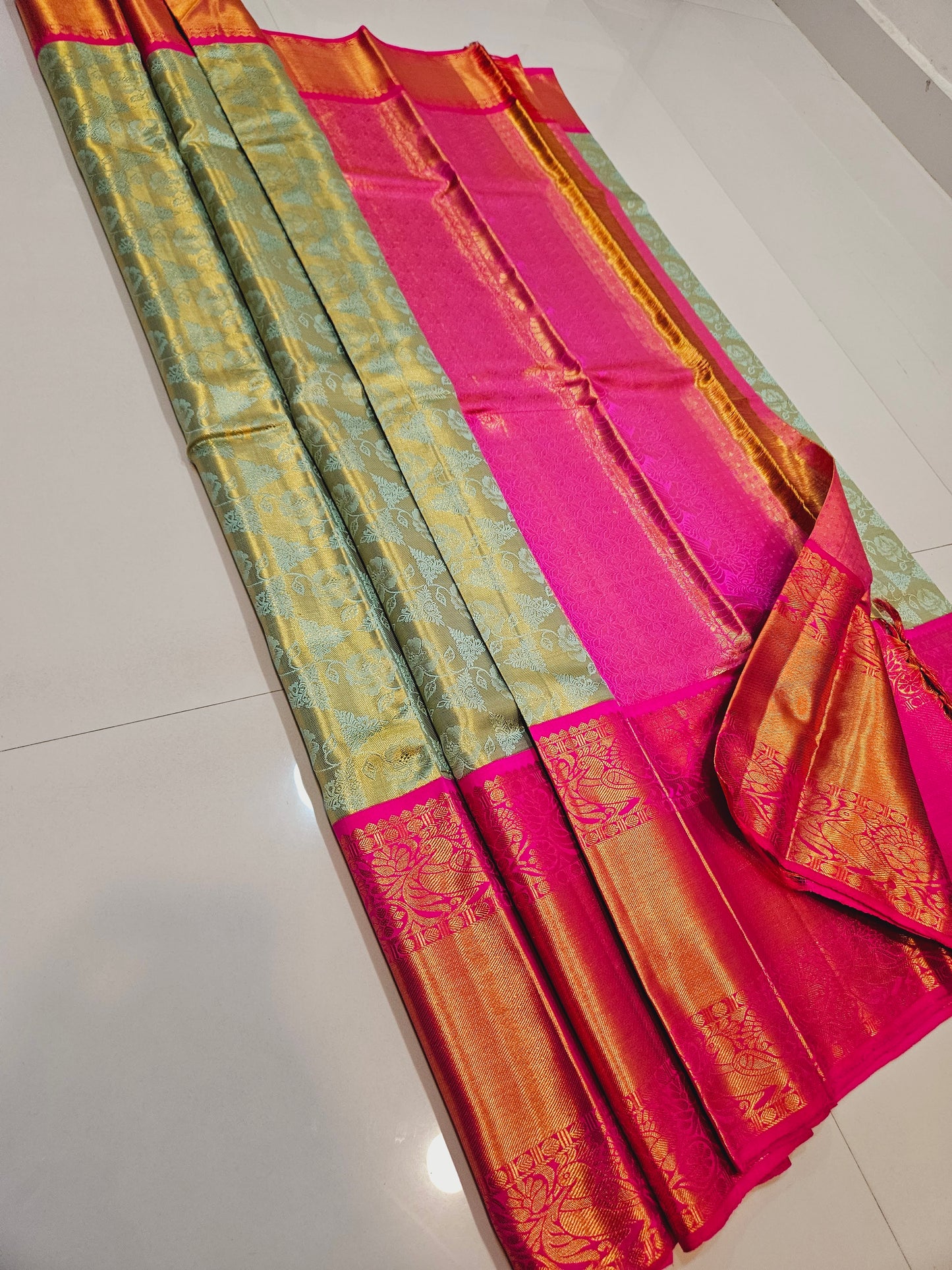 Exclusive Korvai Tissue Silk Sarees 339