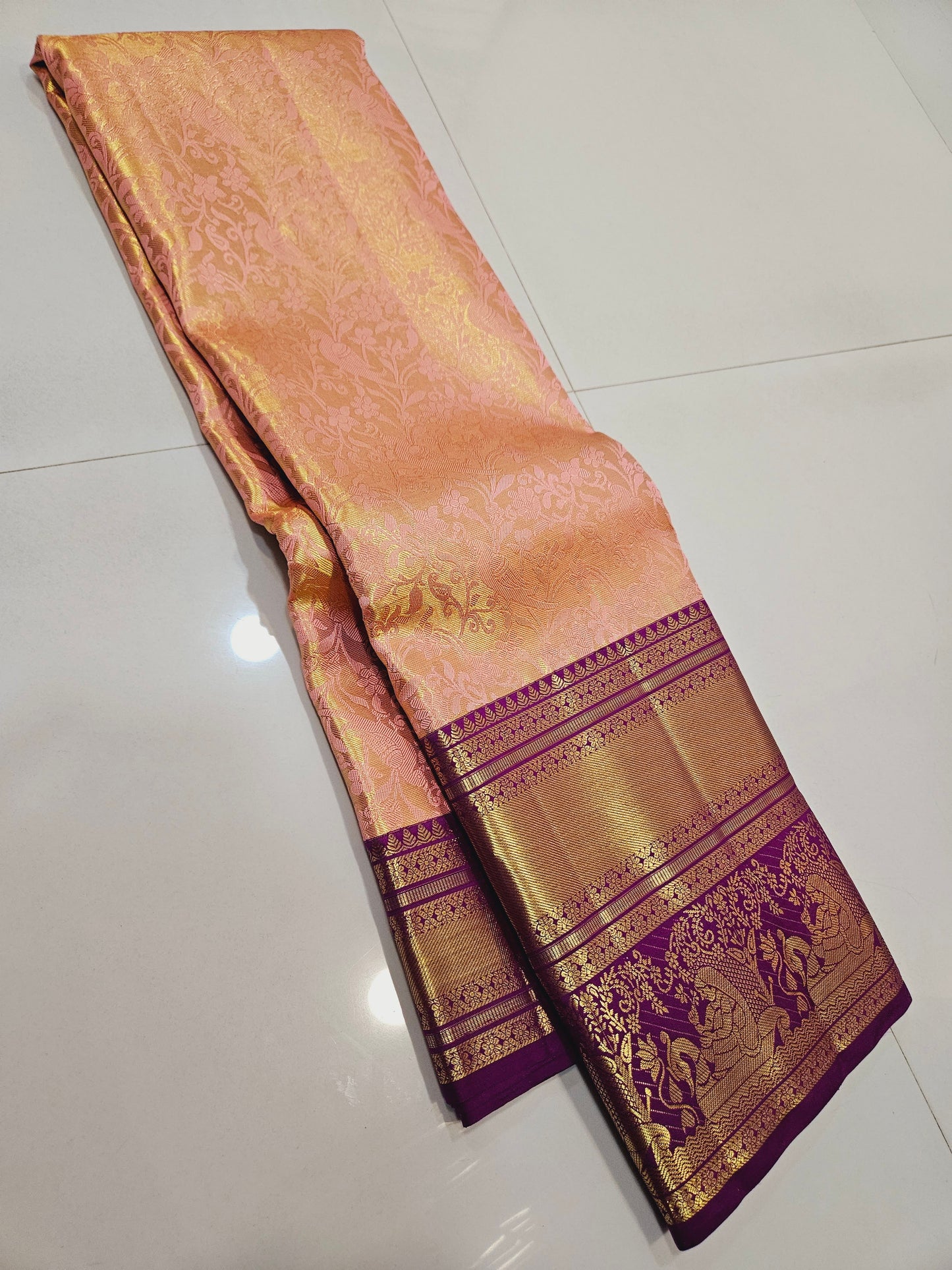 Exclusive Korvai Tissue Silk Sarees 329