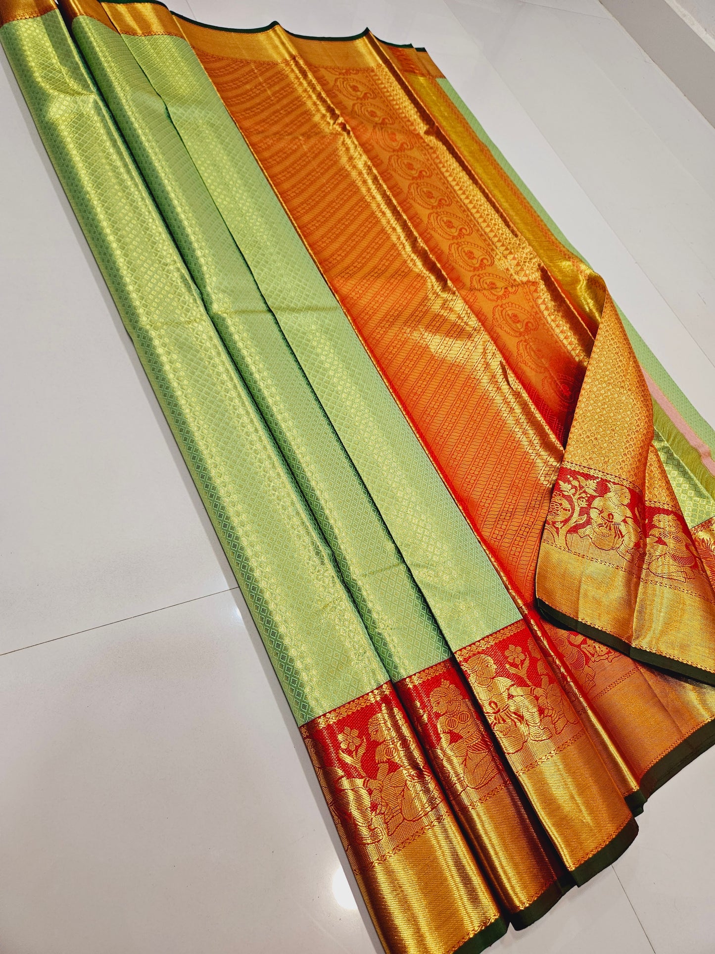 Exclusive Korvai Tissue Silk Sarees 326