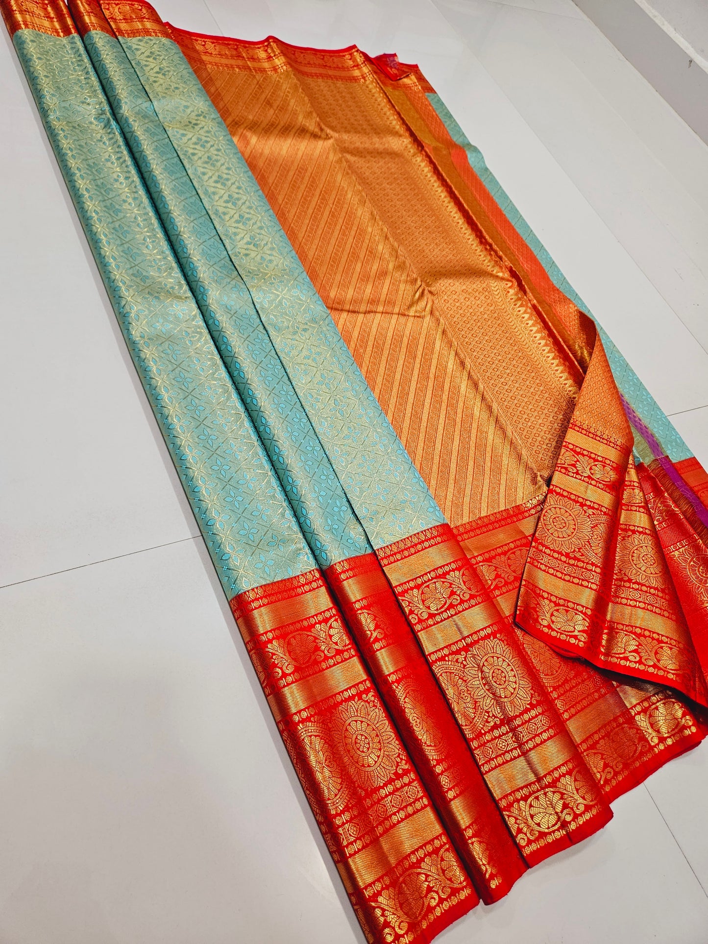 Exclusive Korvai Tissue Silk Sarees 309