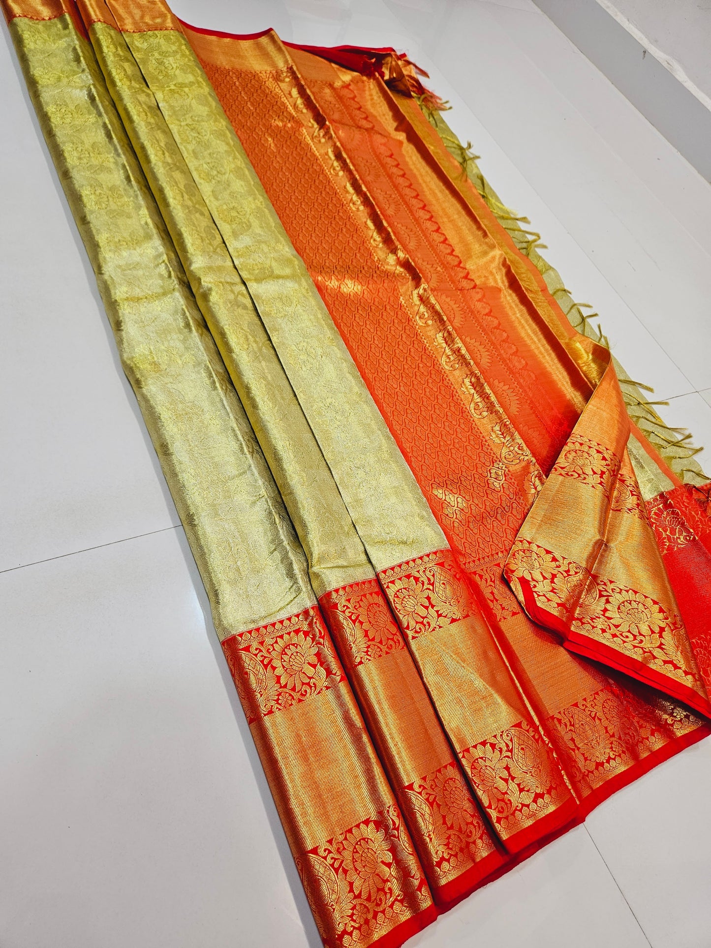 Exclusive Korvai Tissue Silk Sarees 258