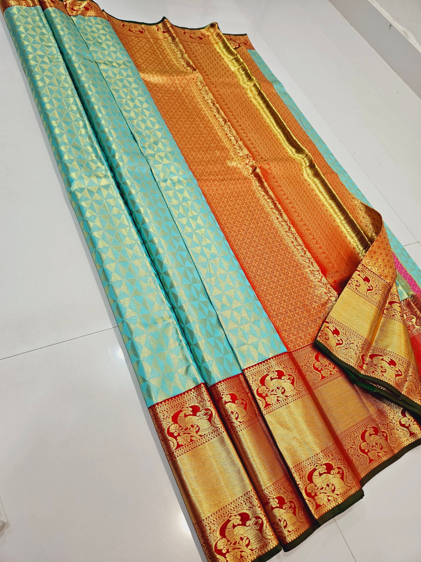 Exclusive Korvai Tissue Silk Sarees 256
