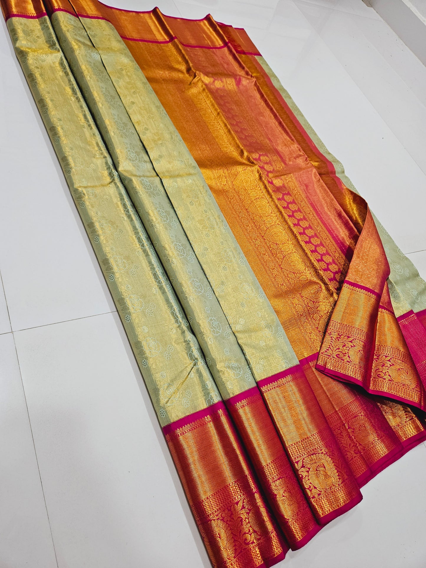 Exclusive Korvai Tissue Silk Sarees 240