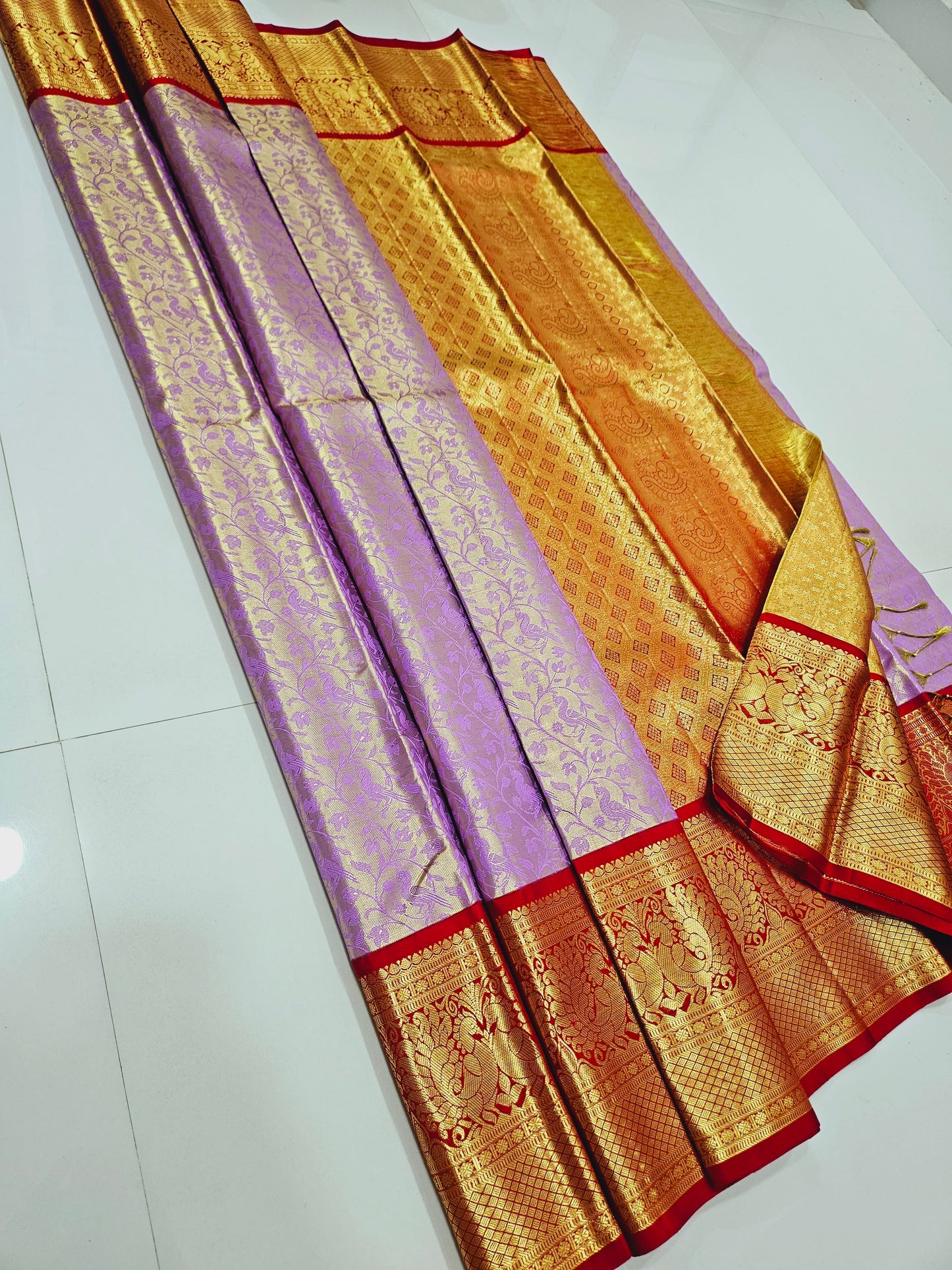 Exclusive Korvai Tissue Silk Sarees 230