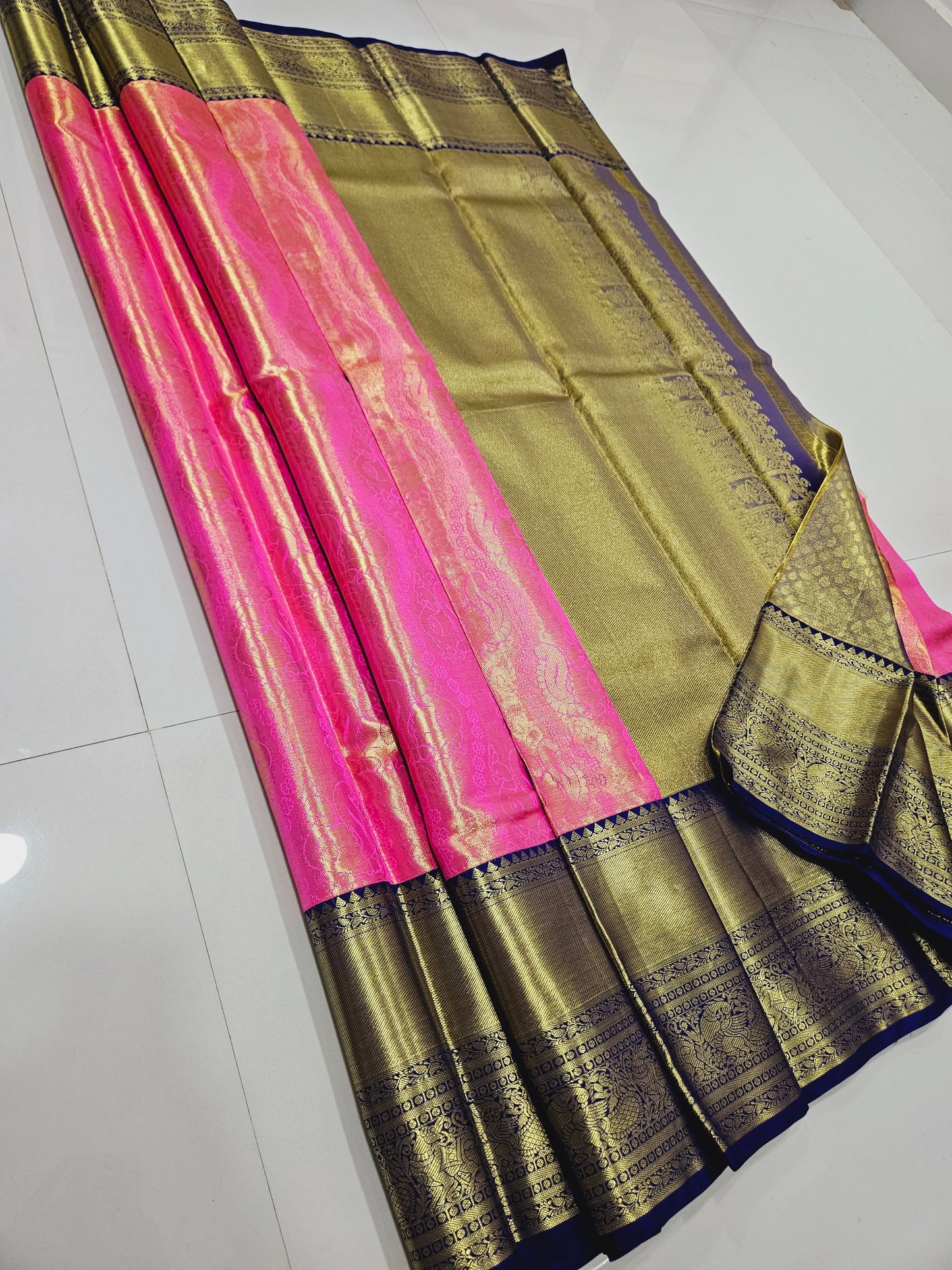 Exclusive Korvai Tissue Silk Sarees 214