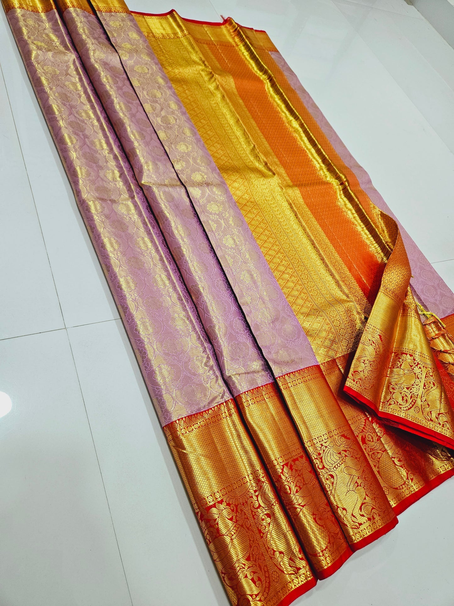 Exclusive Korvai Tissue Silk Sarees 208