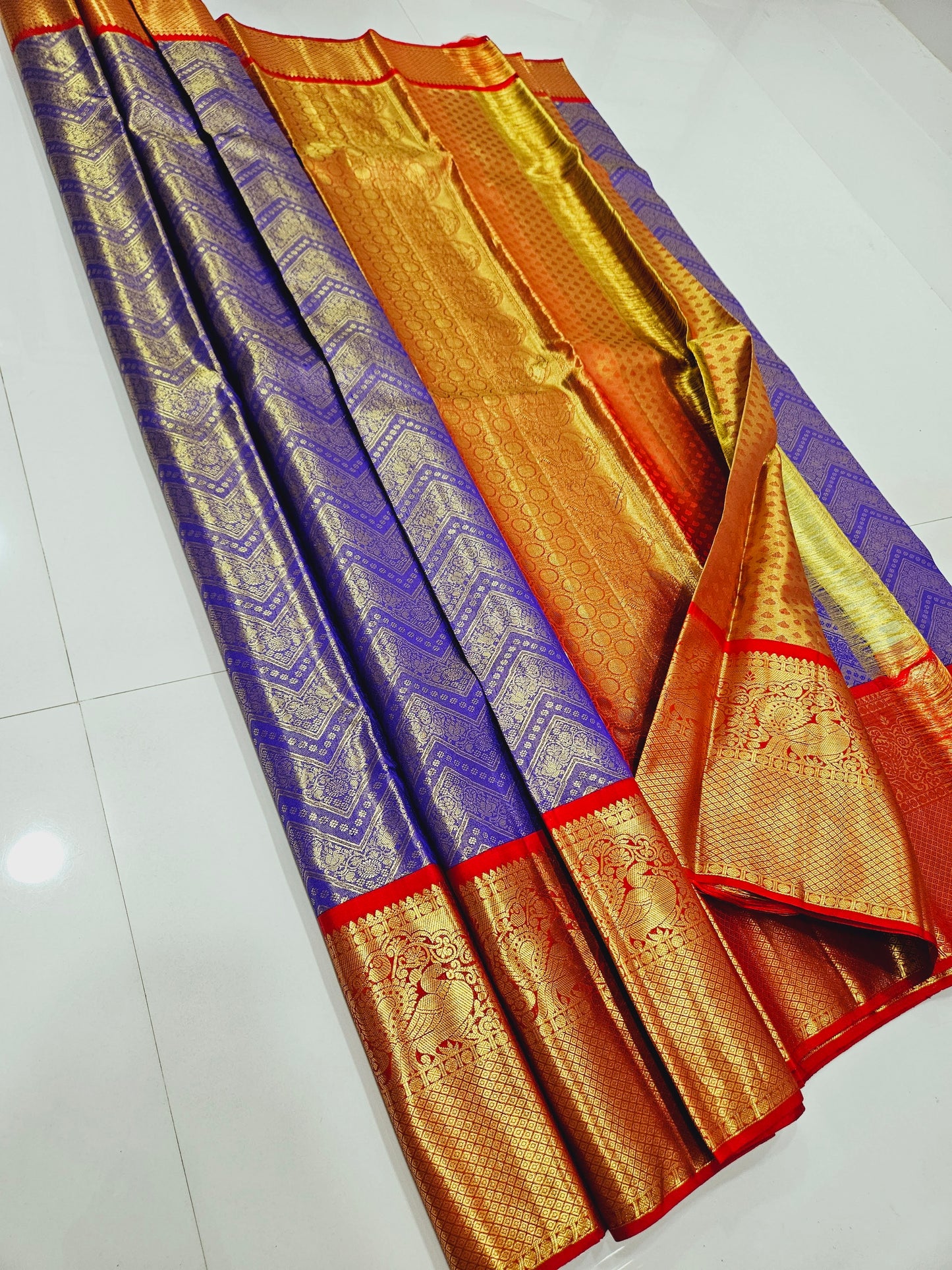 Exclusive Korvai Tissue Silk Sarees 206