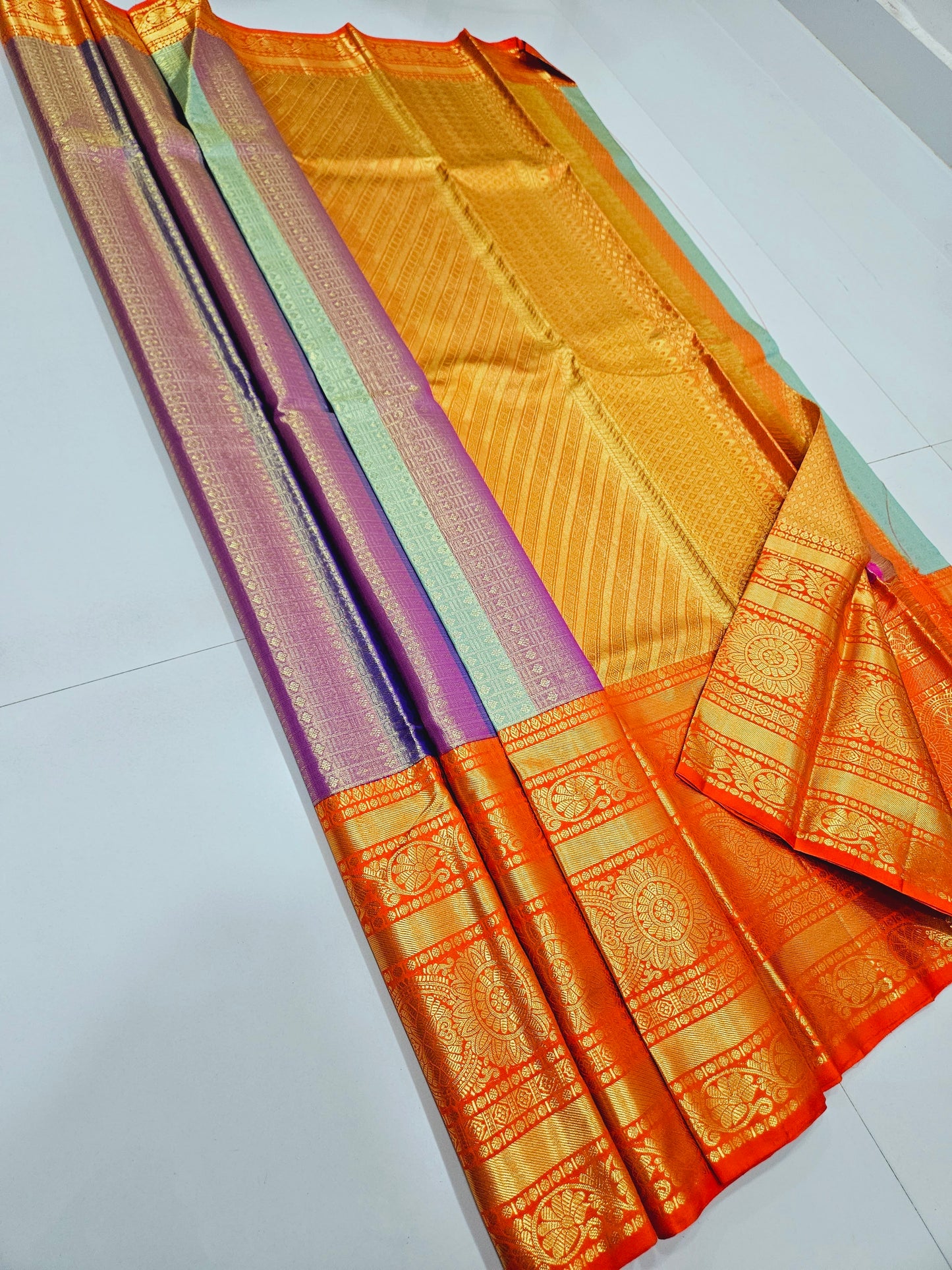 Exclusive Korvai Tissue Silk Sarees 198