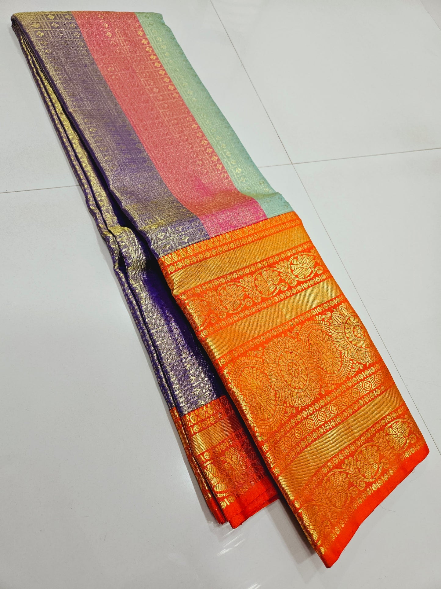 Exclusive Korvai Tissue Silk Sarees 198
