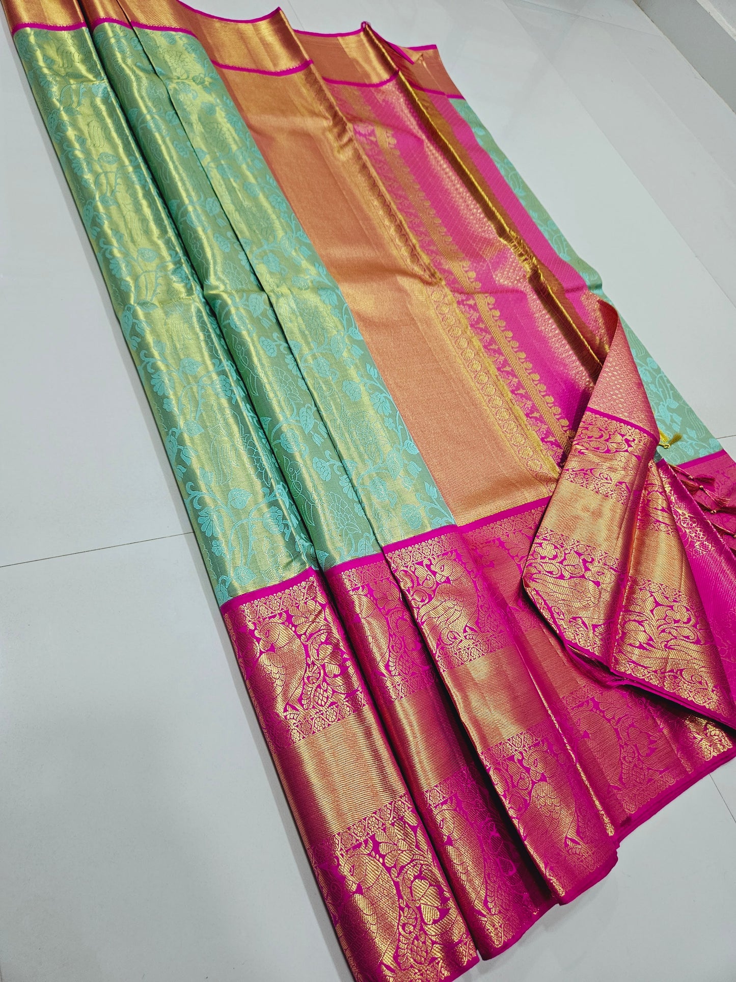 Exclusive Korvai Tissue Silk Sarees 169