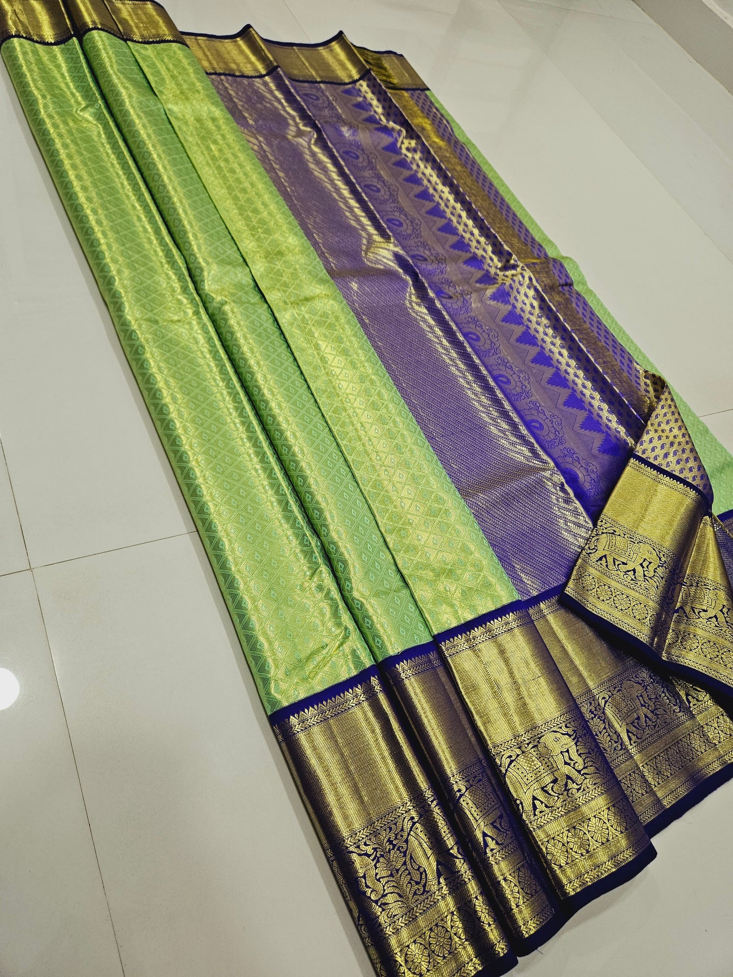 Exclusive Korvai Tissue Silk Sarees 162