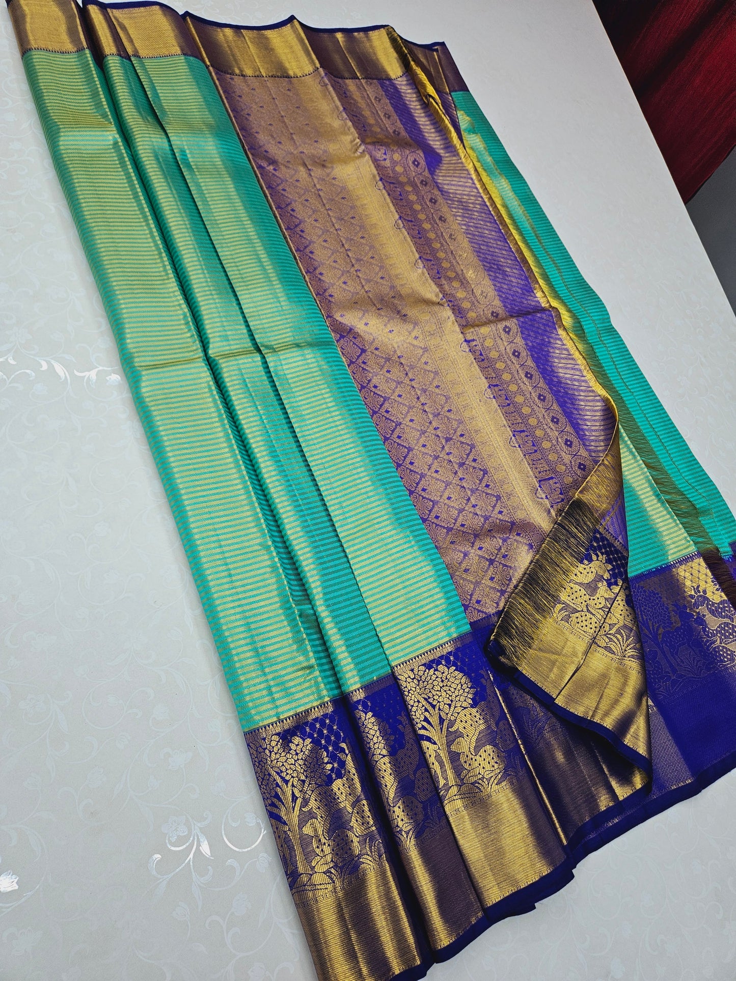 Exclusive Korvai Tissue Silk Sarees 111