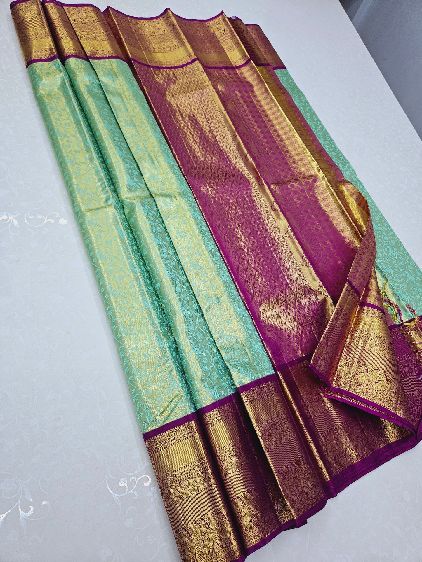 Exclusive Korvai Tissue Silk Sarees 051