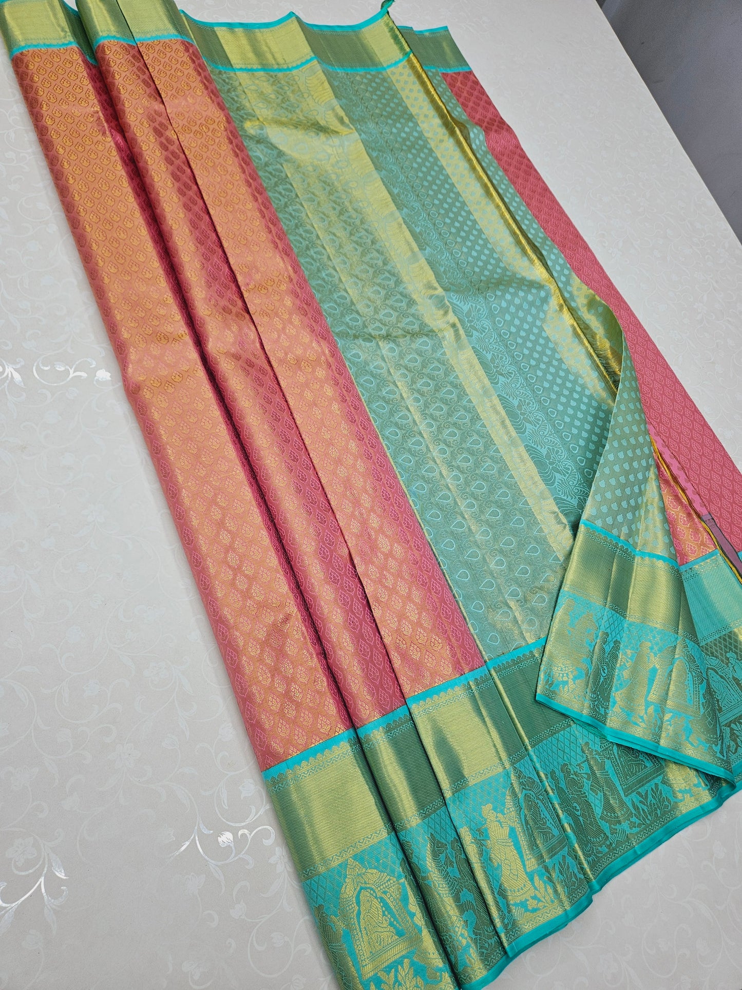 Exclusive Korvai Tissue Silk Sarees 015