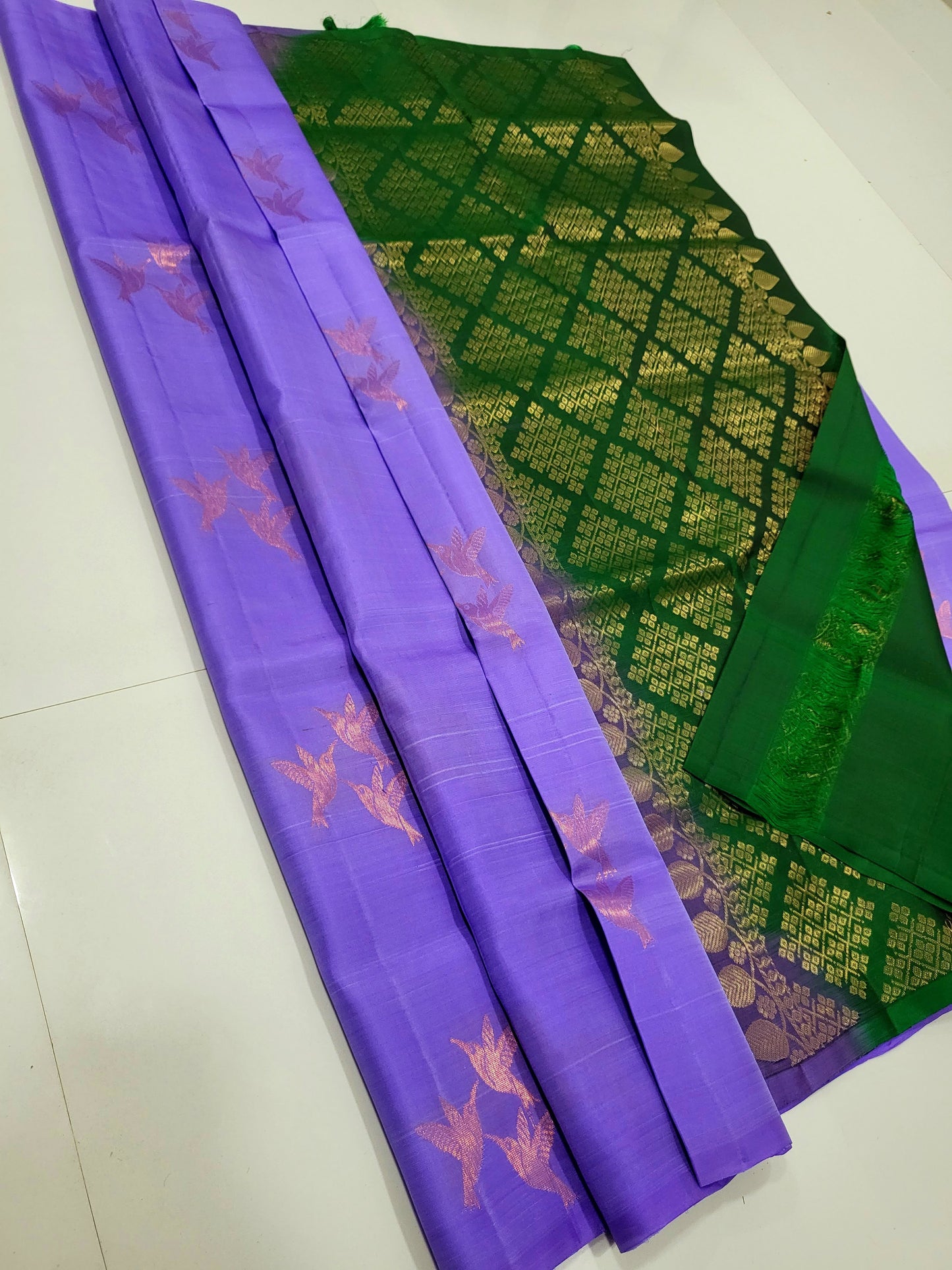 Single Warp Soft Silk Sarees 084