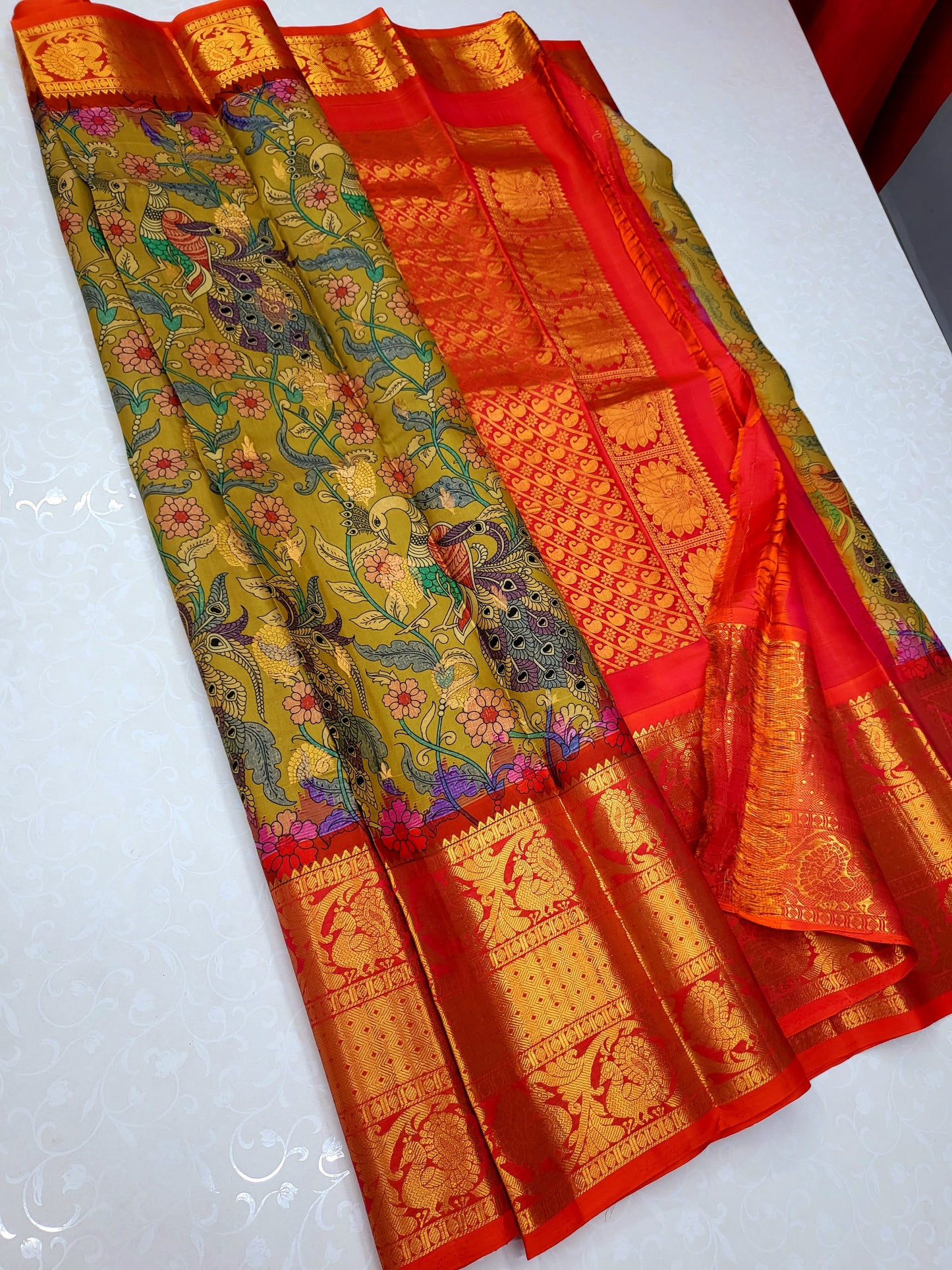 Kalamkari Silk Sarees 041