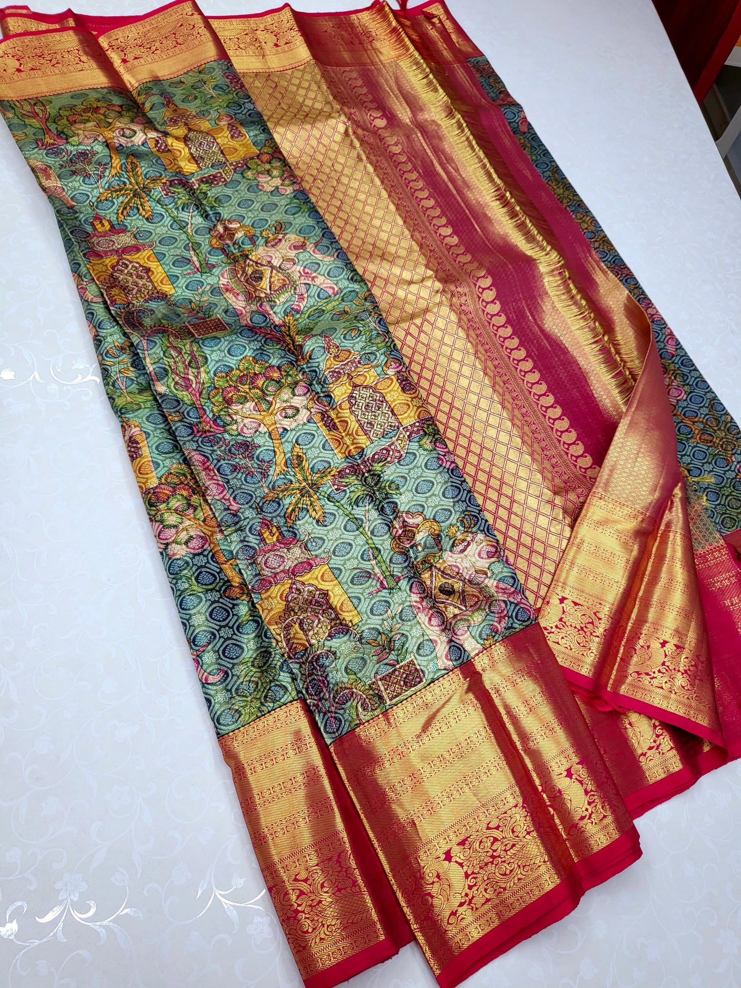 Kalamkari Silk Sarees 026