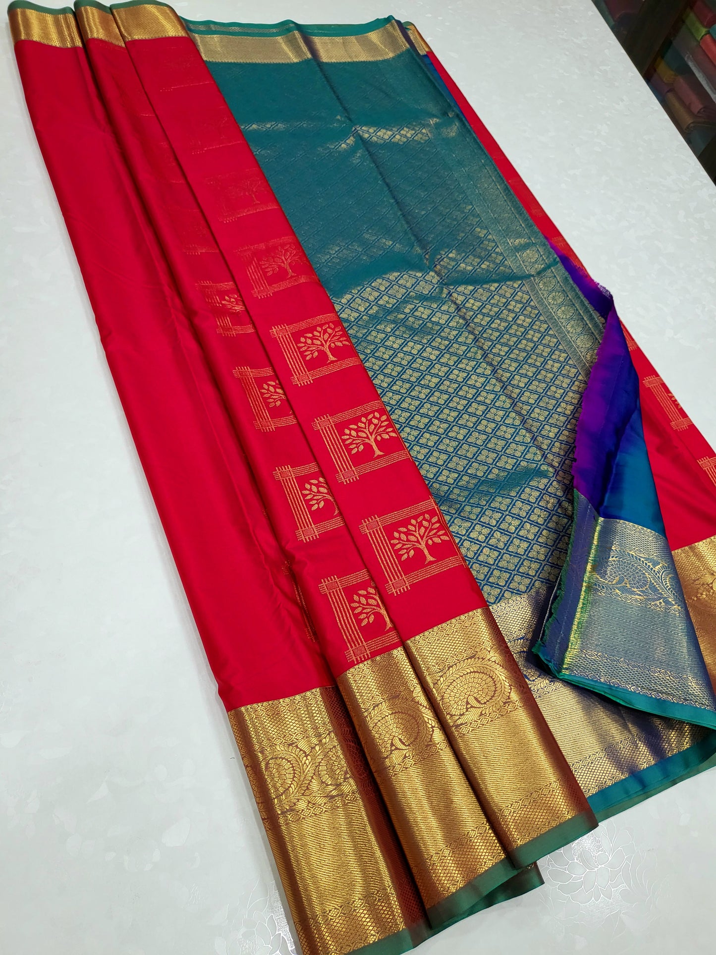 Blended Trending Silk Saree 010