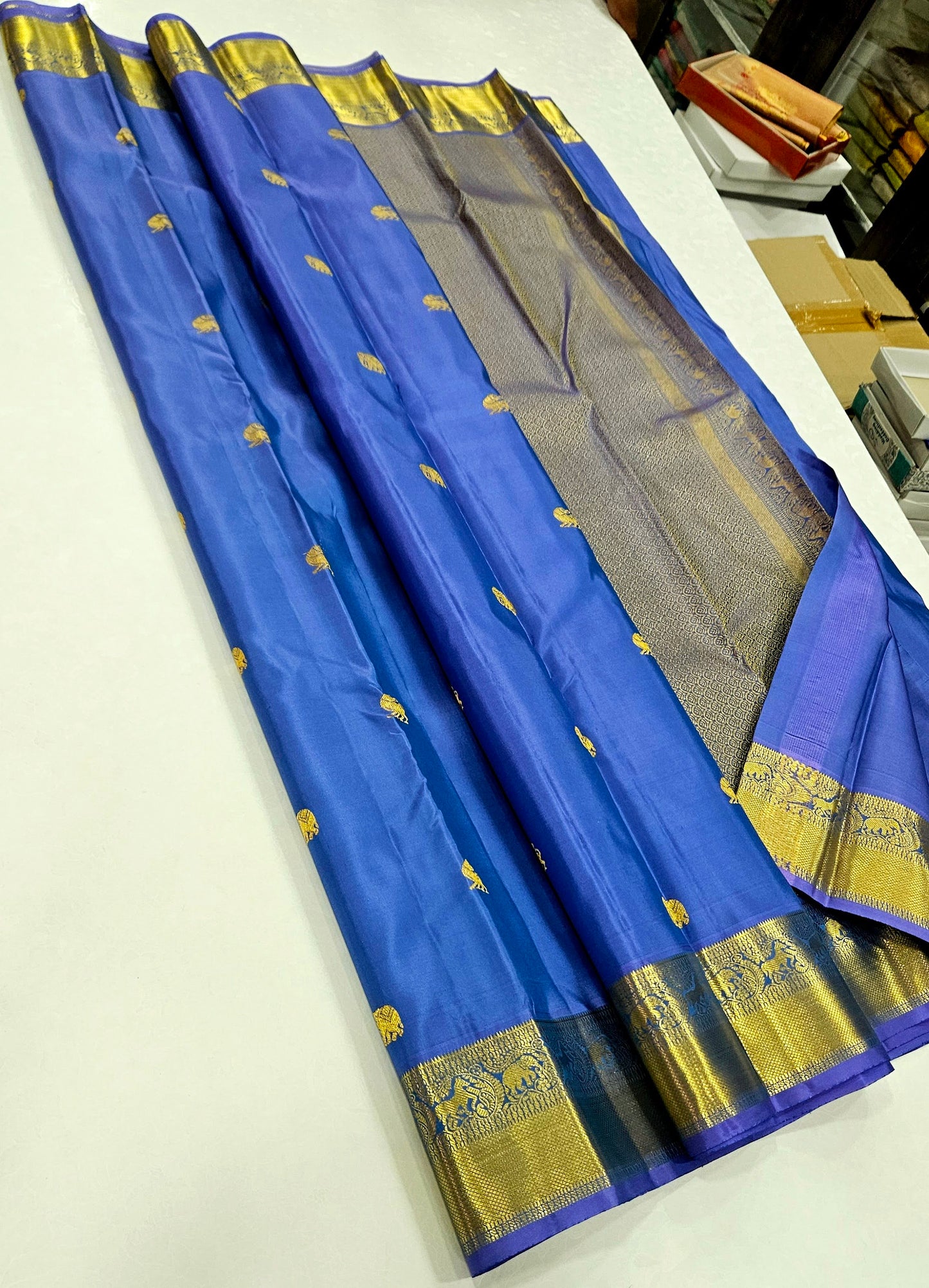 Kanchi Pure Handloom Fancy Silk Sarees