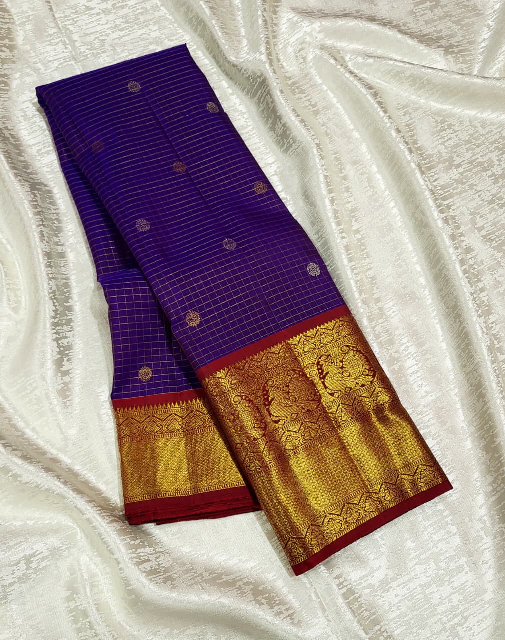 Kanchipuram Vairaoosi Silk Saree -004