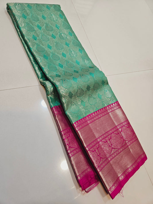 Exclusive Korvai Tissue Silk Sarees 342