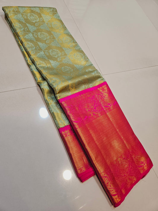 Exclusive Korvai Tissue Silk Sarees 339