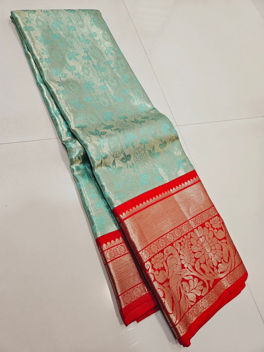 Exclusive Korvai Tissue Silk Sarees 332
