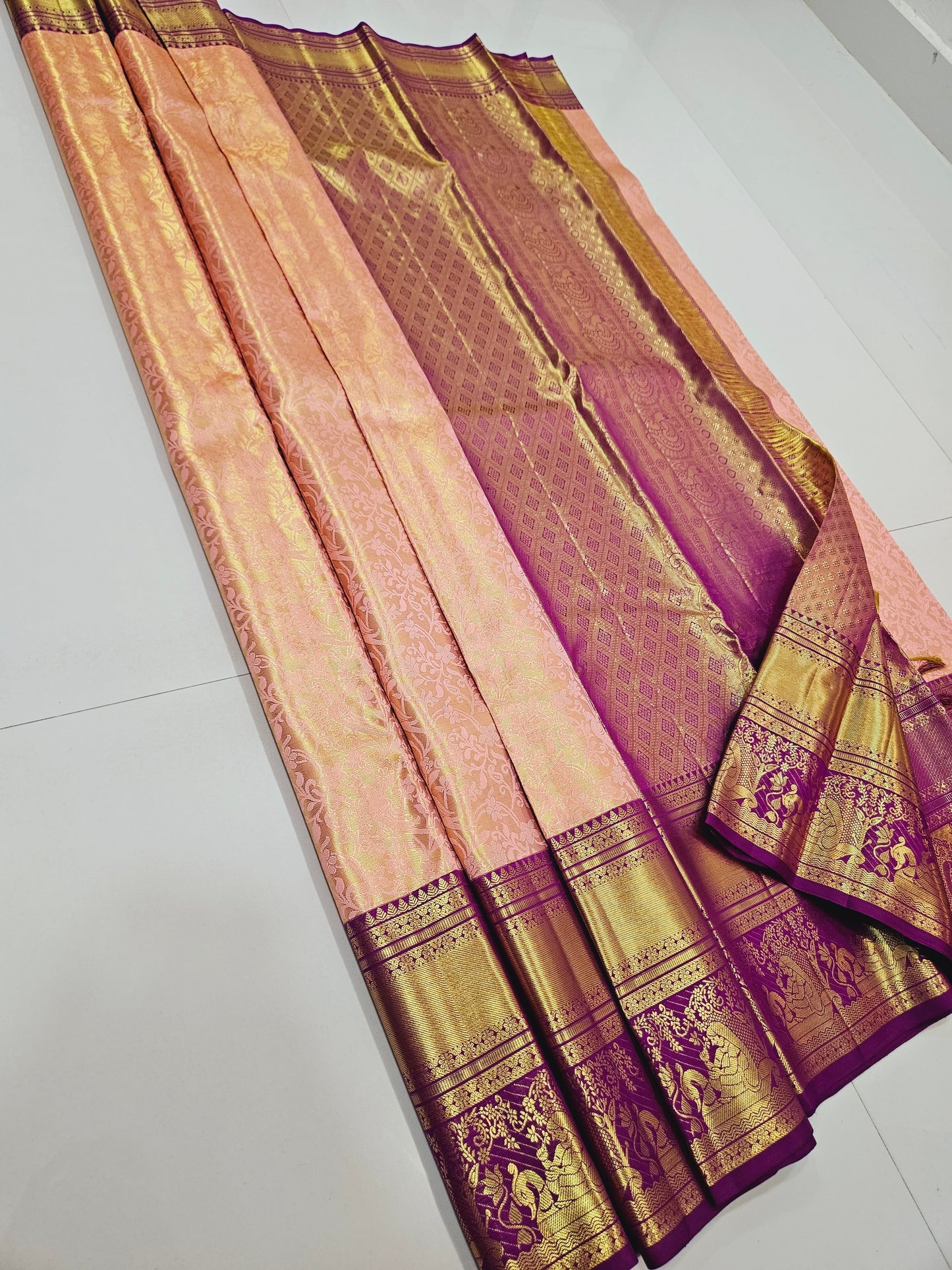 Exclusive Korvai Tissue Silk Sarees 329
