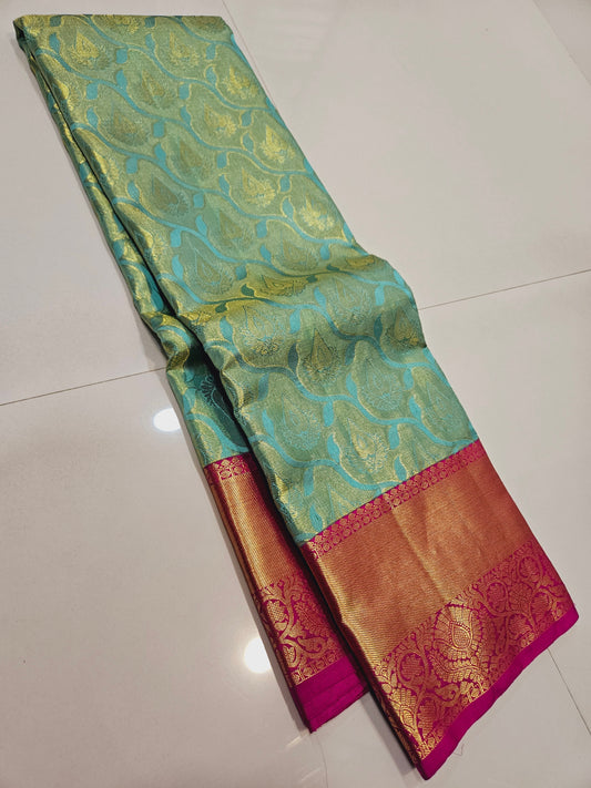 Exclusive Korvai Tissue Silk Sarees 323