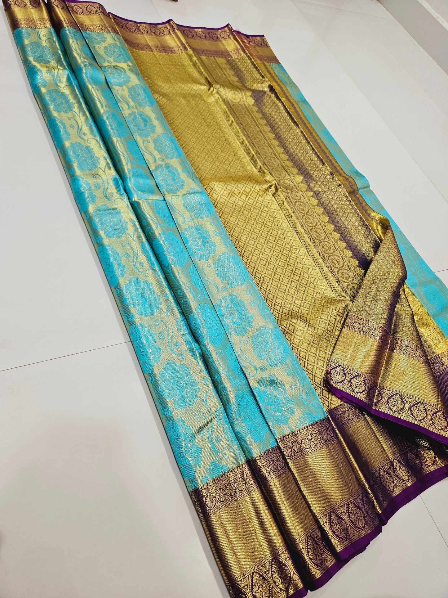 Exclusive Korvai Tissue Silk Sarees 315