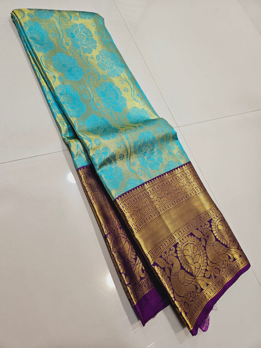 Exclusive Korvai Tissue Silk Sarees 314