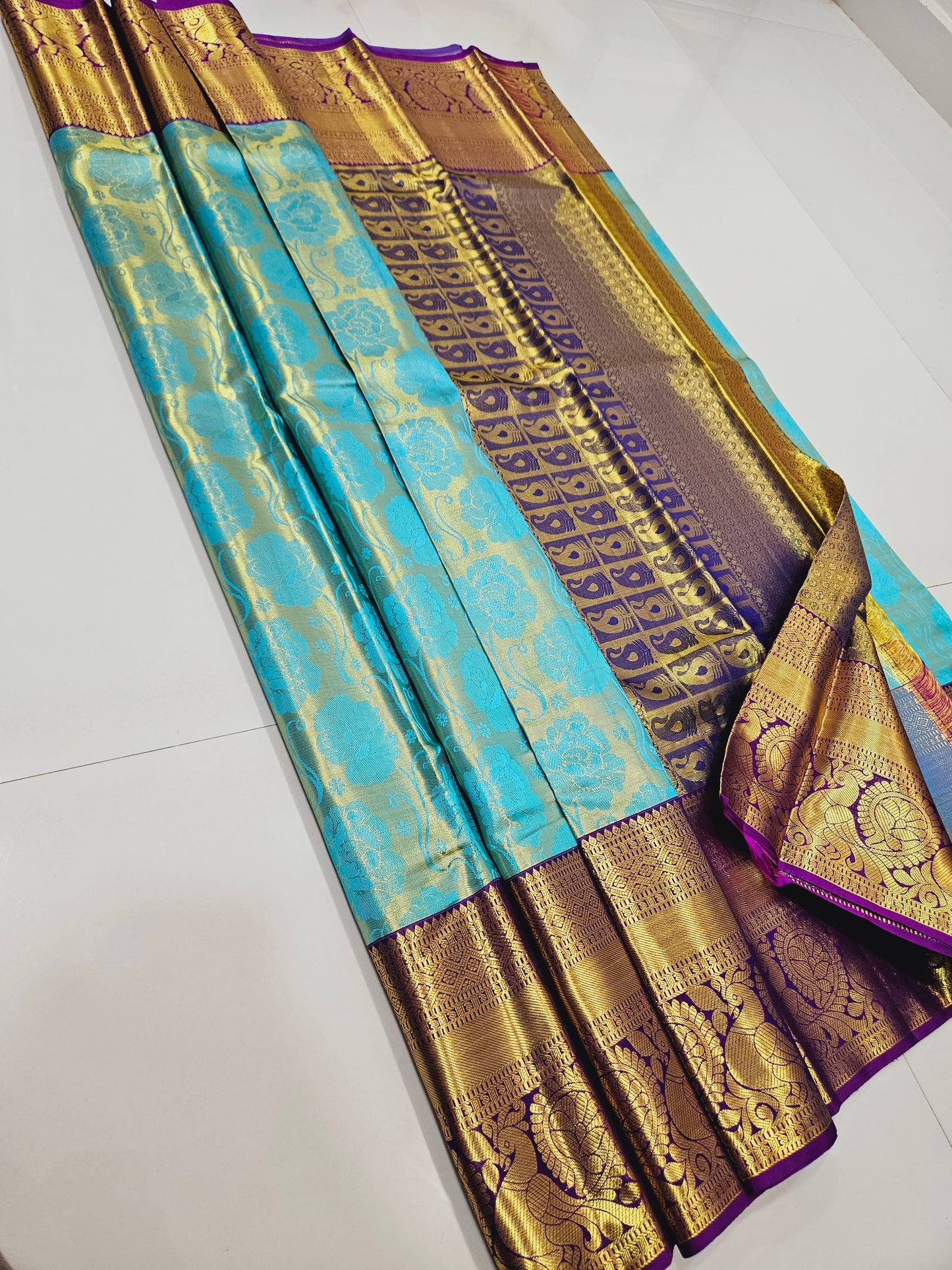 Exclusive Korvai Tissue Silk Sarees 314