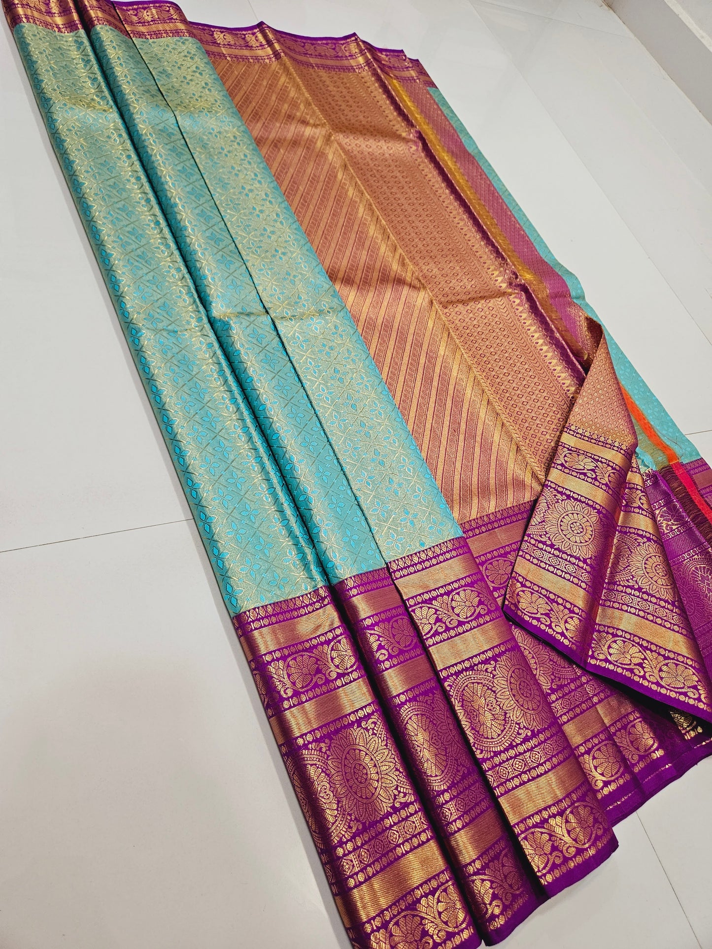 Exclusive Korvai Tissue Silk Sarees 313
