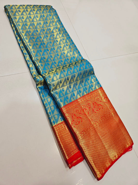 Exclusive Korvai Tissue Silk Sarees 305