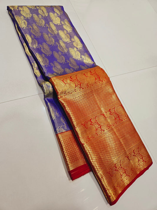 Exclusive Korvai Tissue Silk Sarees 301