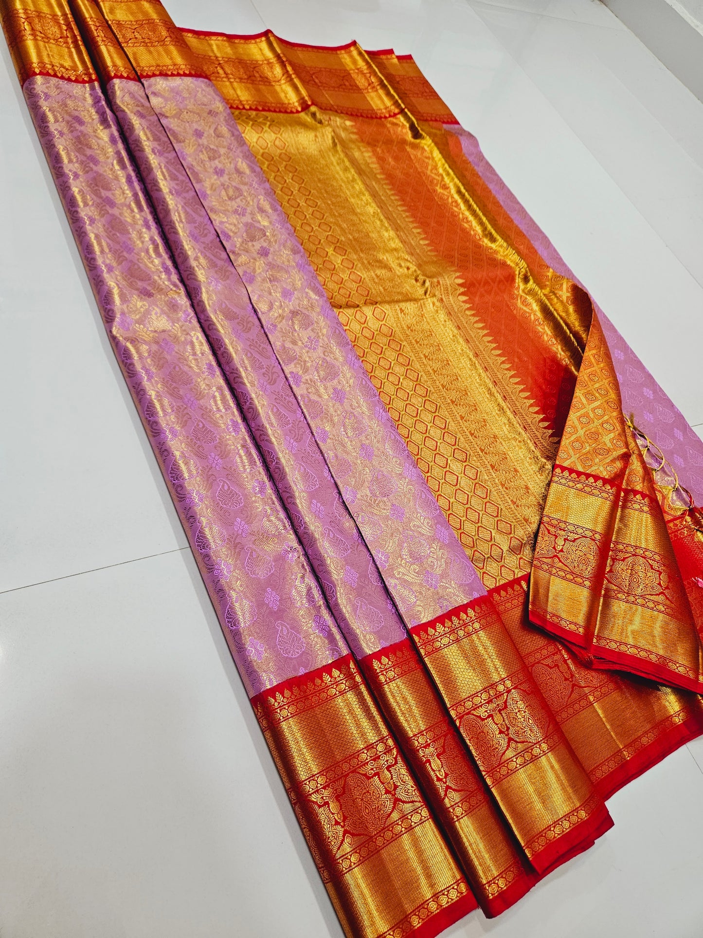 Exclusive Korvai Tissue Silk Sarees 300