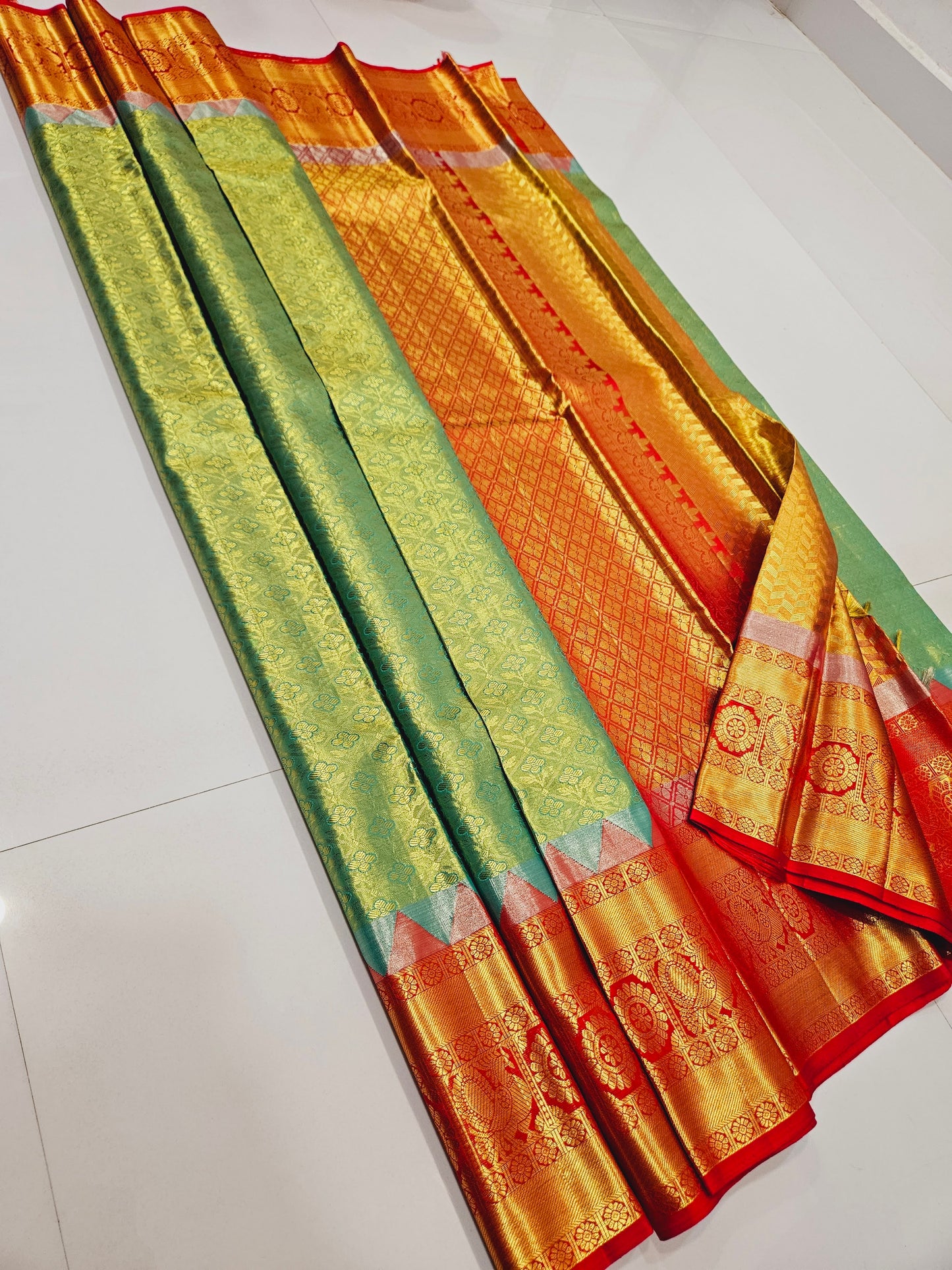 Exclusive Korvai Tissue Silk Sarees 299