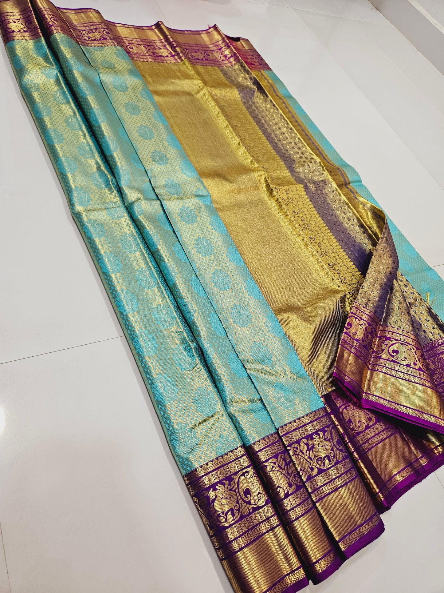 Exclusive Korvai Tissue Silk Sarees 298