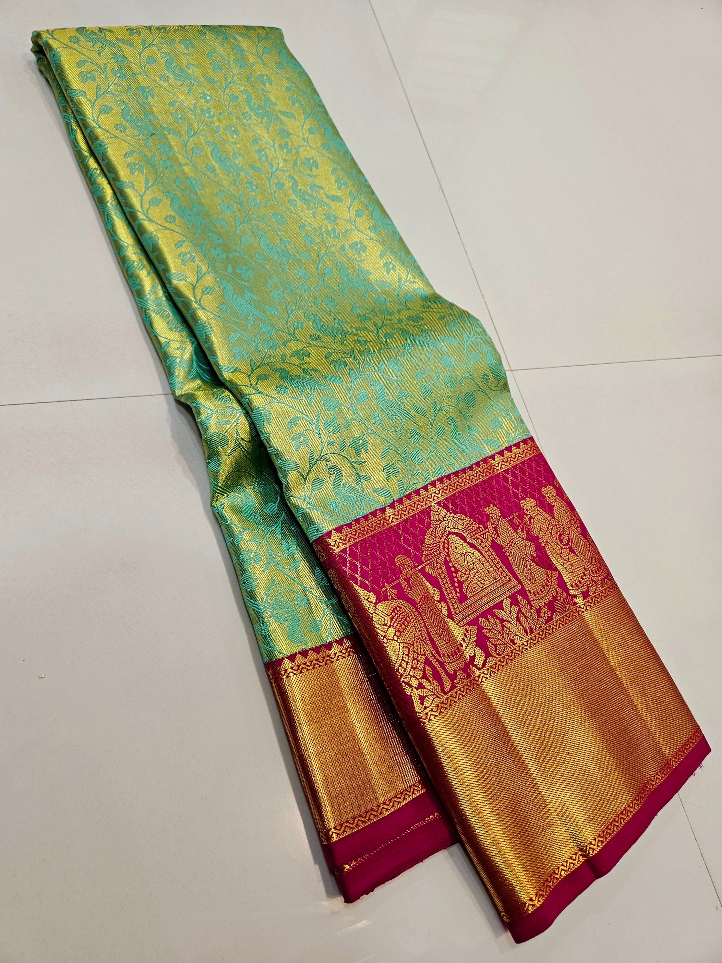 Exclusive Korvai Tissue Silk Sarees 291