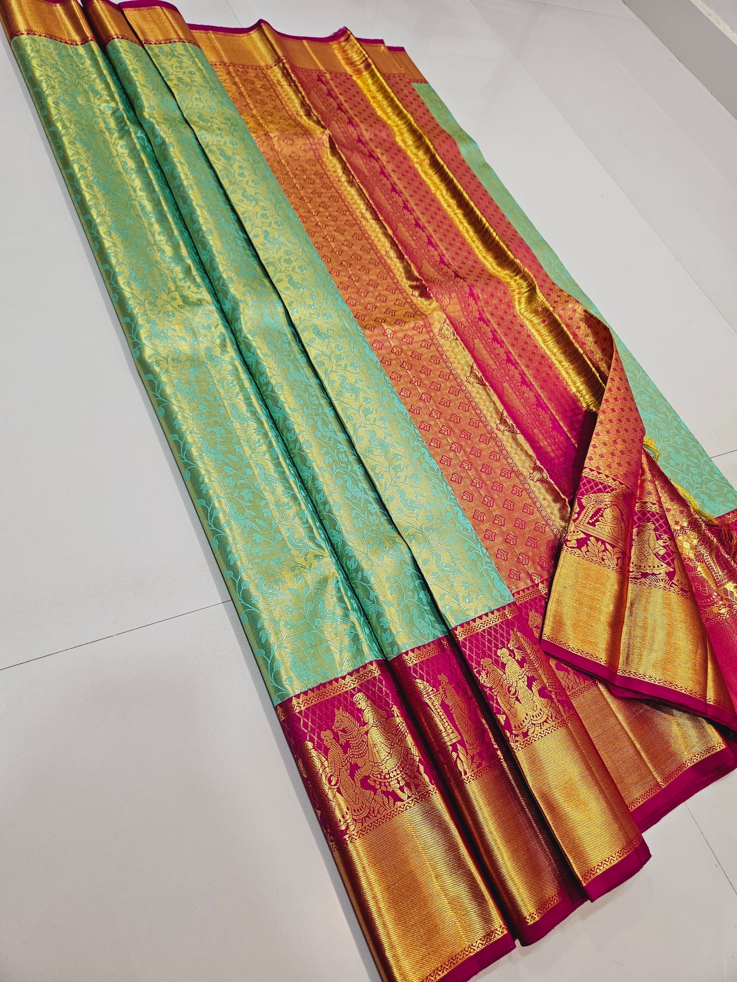 Exclusive Korvai Tissue Silk Sarees 291