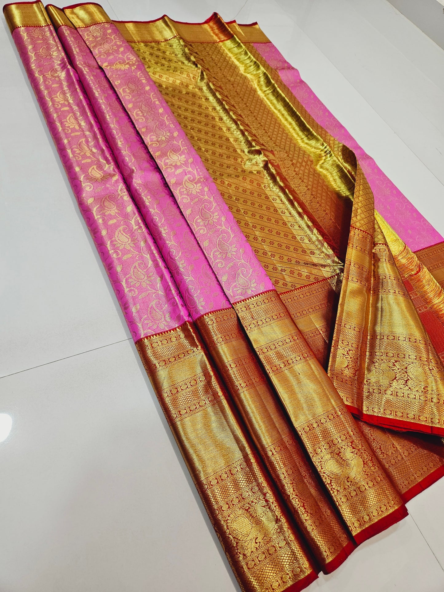 Exclusive Korvai Tissue Silk Sarees 286