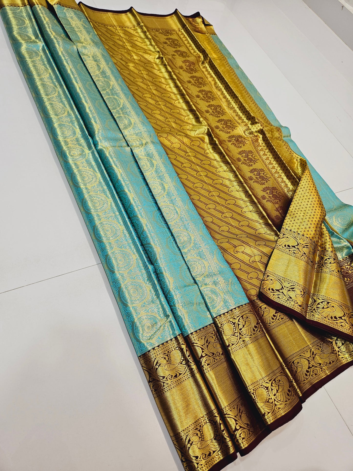 Exclusive Korvai Tissue Silk Sarees 284