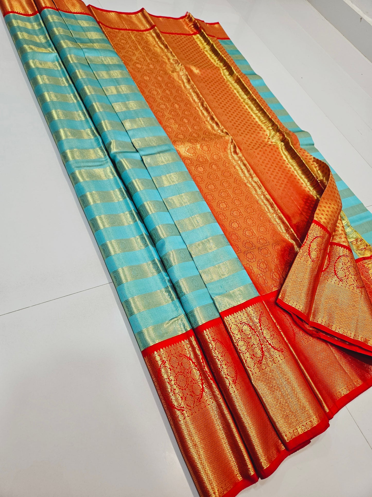 Exclusive Korvai Tissue Silk Sarees 276