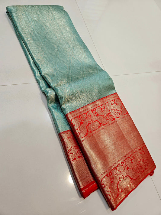Exclusive Korvai Tissue Silk Sarees 275