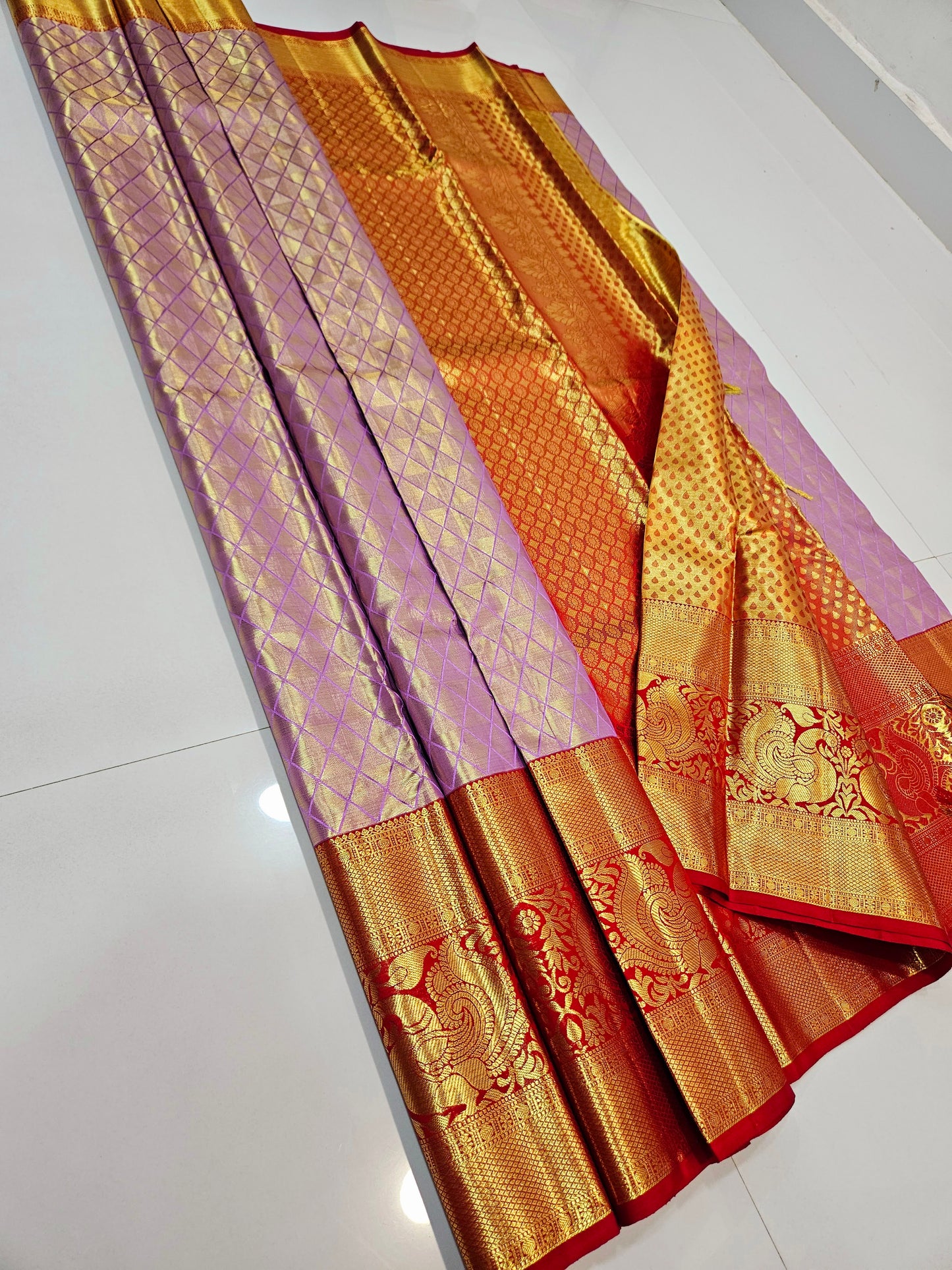 Exclusive Korvai Tissue Silk Sarees 257
