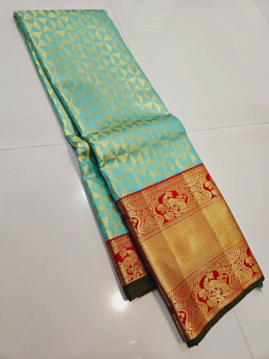Exclusive Korvai Tissue Silk Sarees 256
