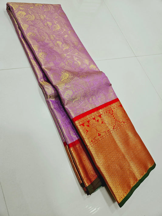 Exclusive Korvai Tissue Silk Sarees 222
